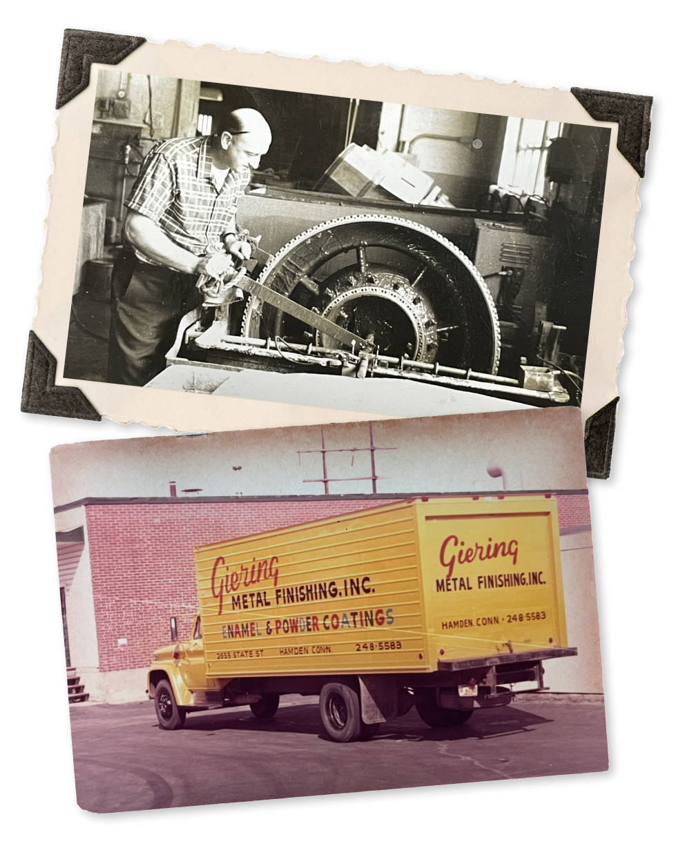 Vintage photos from Giering Metal Finishing