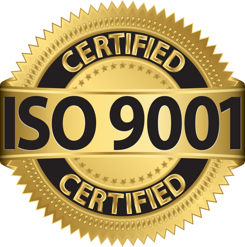 ISO 9001 Certified logo