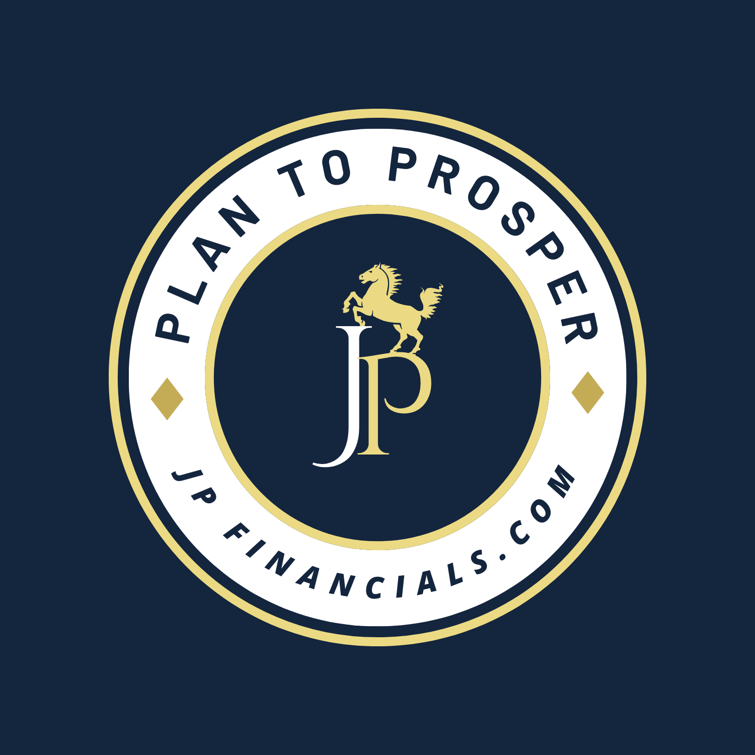 A logo for plan to prosper jp financials.com