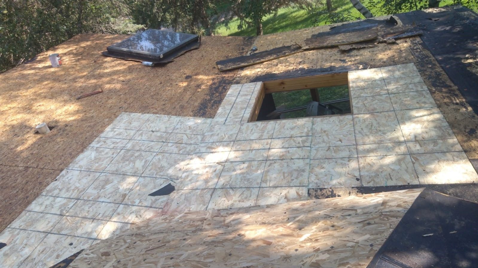 Unfinished Roof — Minneapolis, MN — Pristine Exteriors LLC