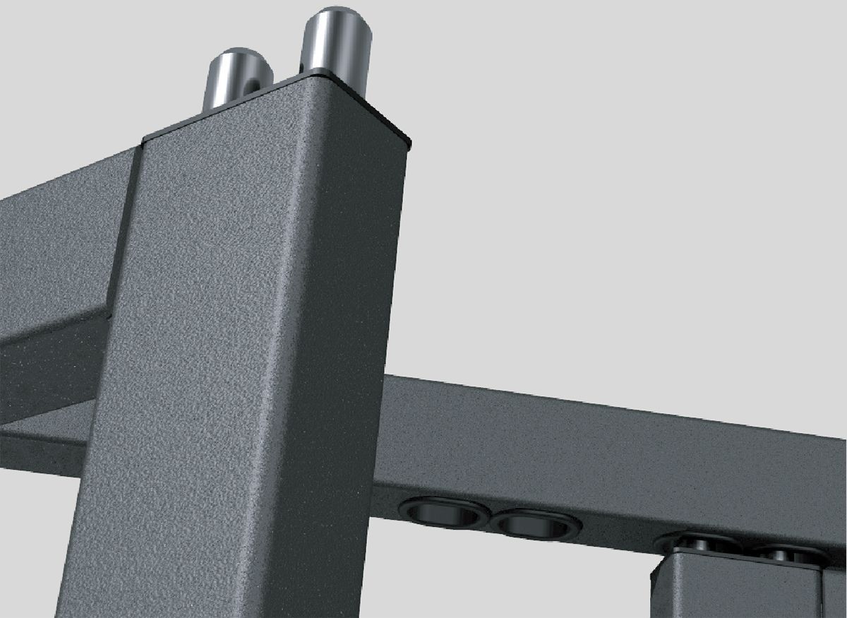 Doppio puntale di chiusura