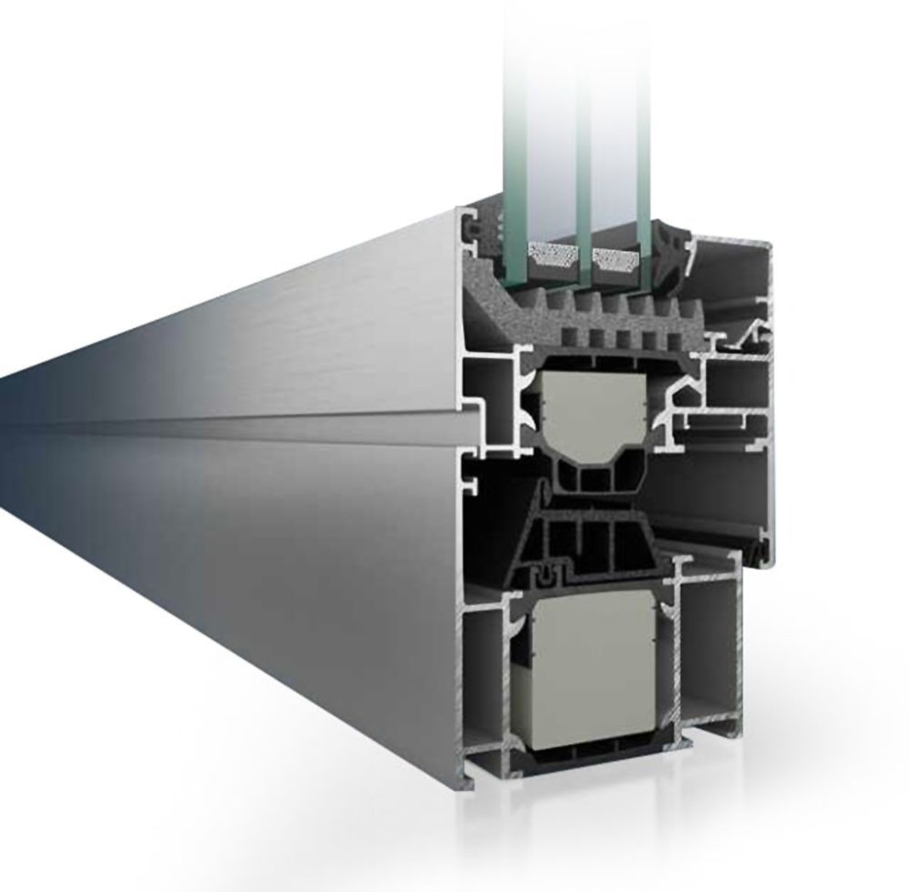 Serramenti in alluminio Schuco Linea AWS 75SI