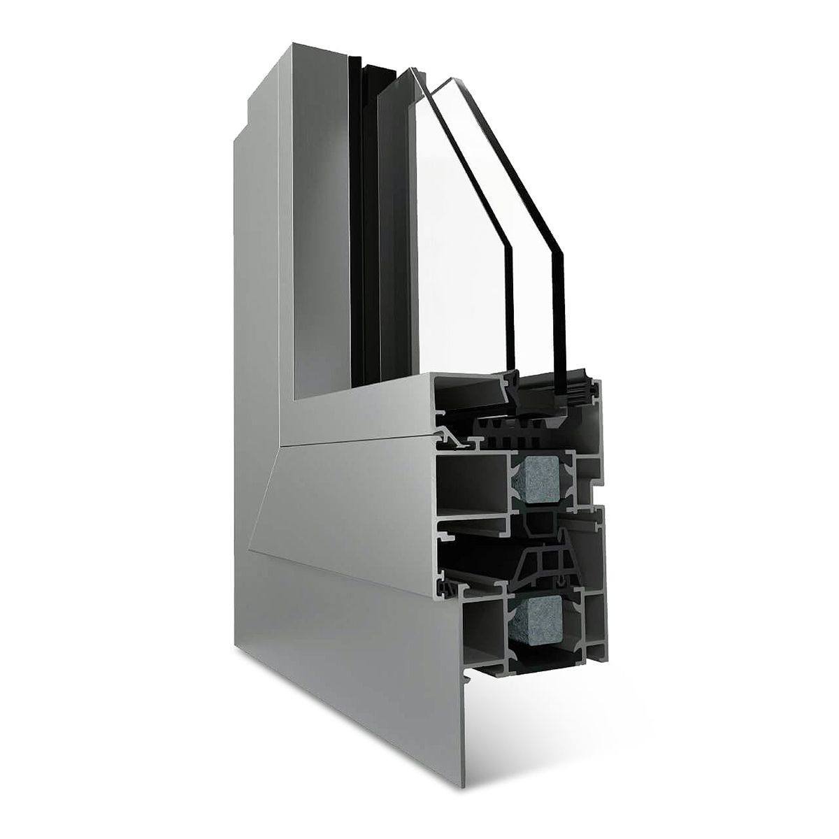 Serramenti in alluminio Schuco Linea AWS 65 HI