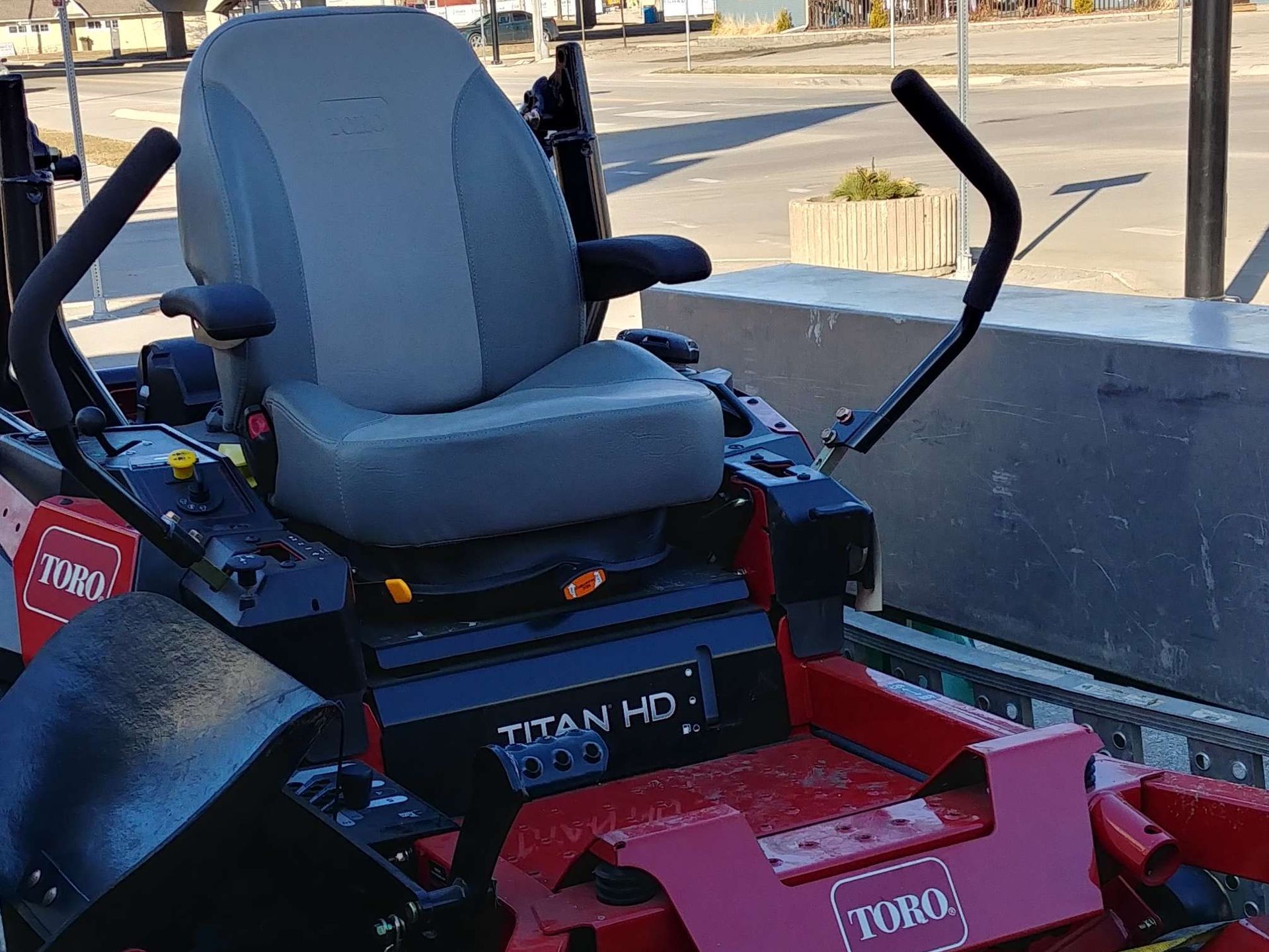 Red Lawn Mower — Cedar Rapids, IA — Andy’s Lawn Care