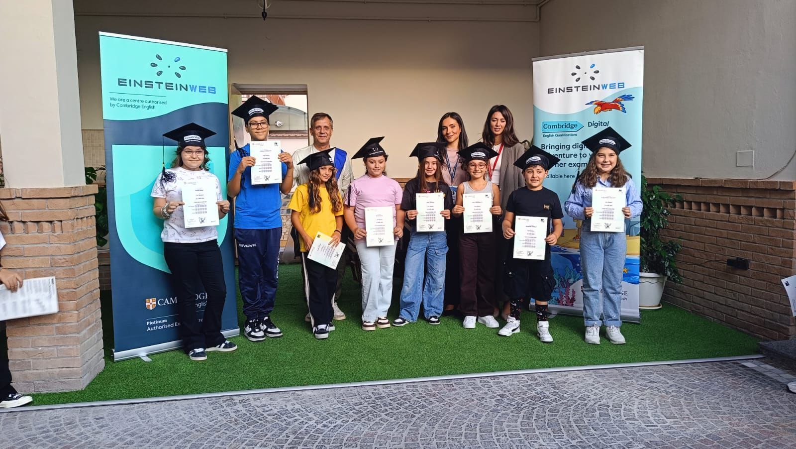 Cerimonia di consegna delle certificazioni