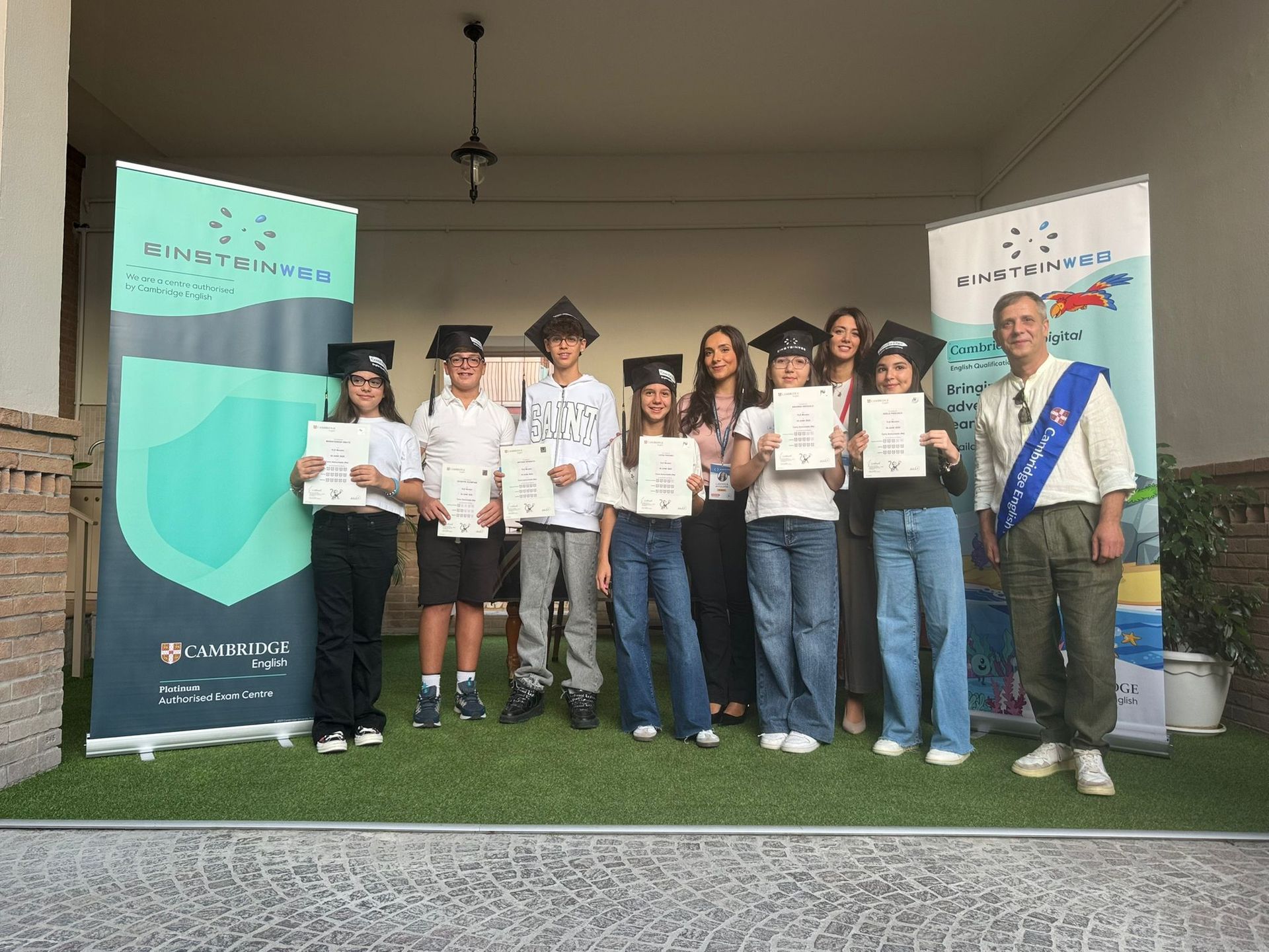 Cerimonia di consegna delle certificazioni