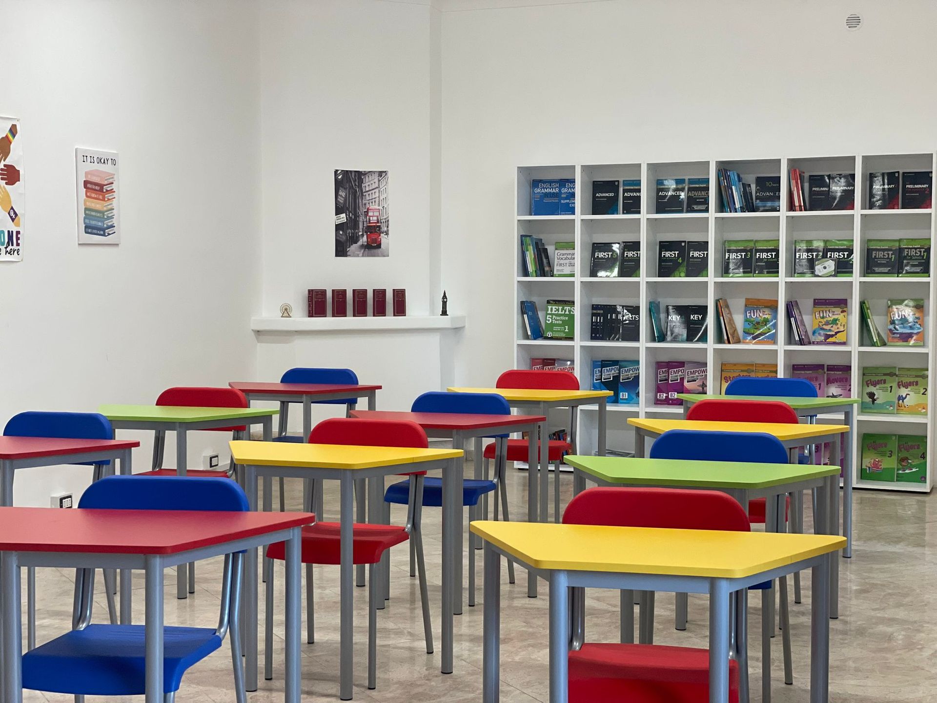 Interno dell'aula