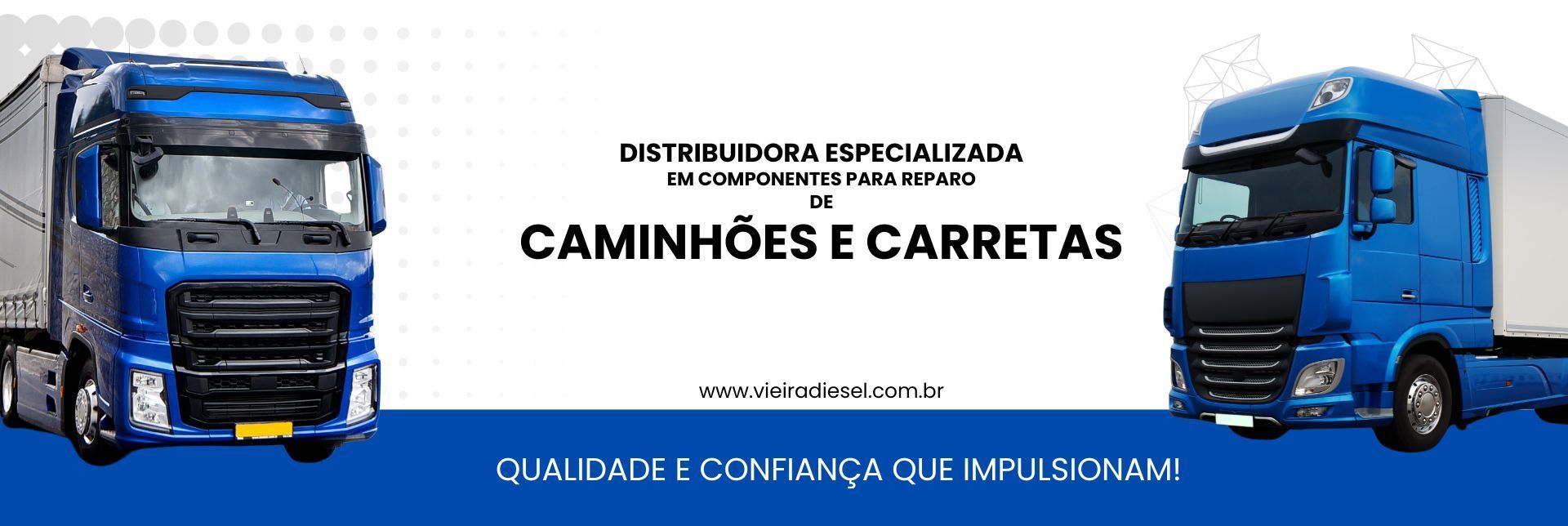fabricante especializada de componentes para reparo e manutenção de caminhões e carretas