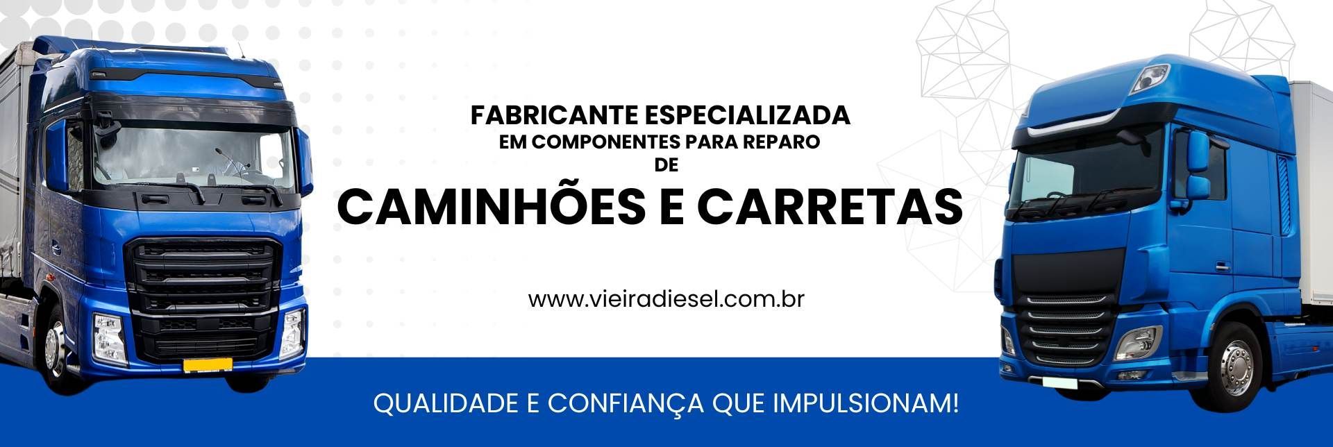 fabricante especializada de componentes para reparo e manutenção de caminhões e carretas