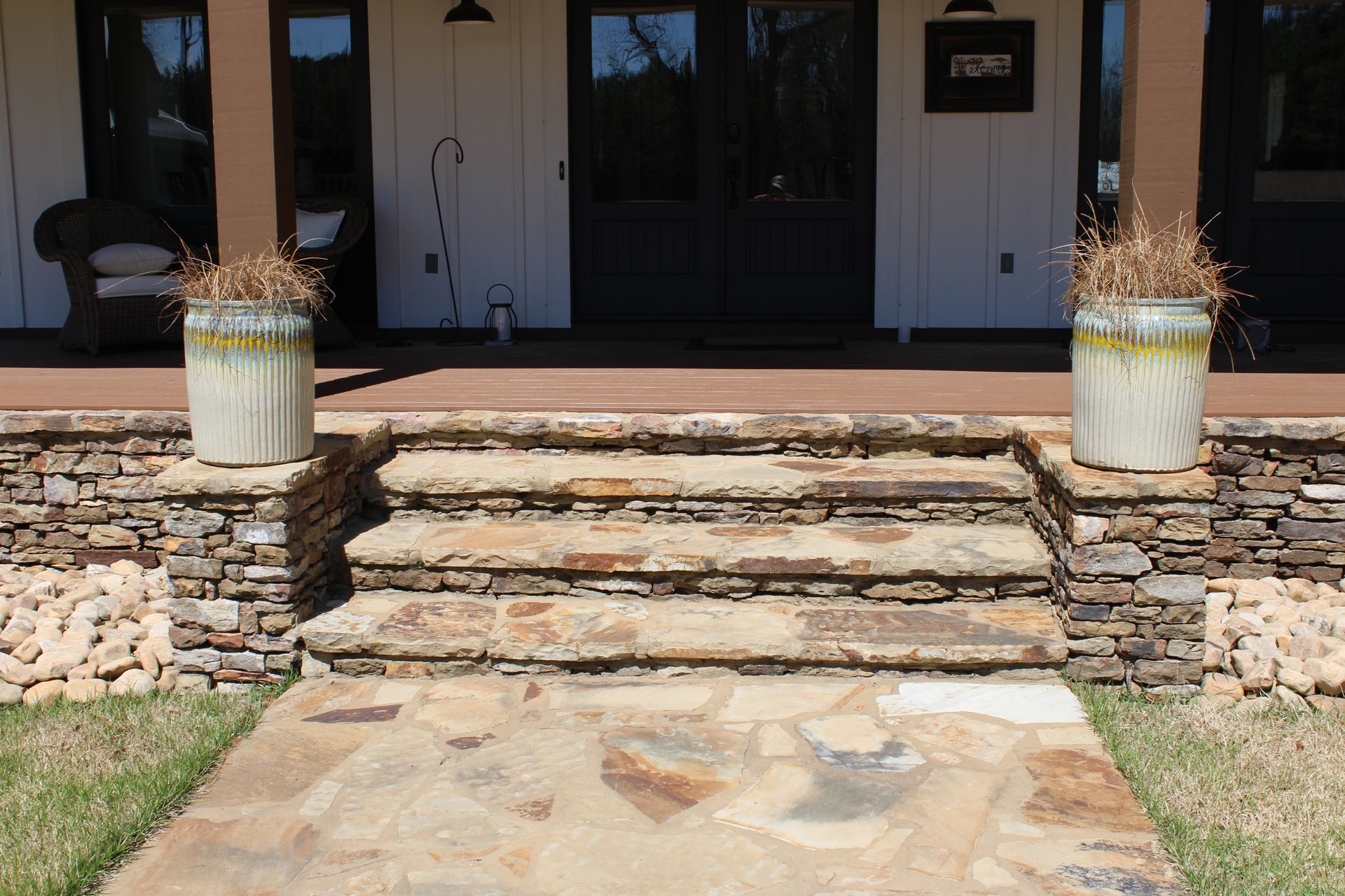 Stone Steps and Pathways in Tupelo, MS