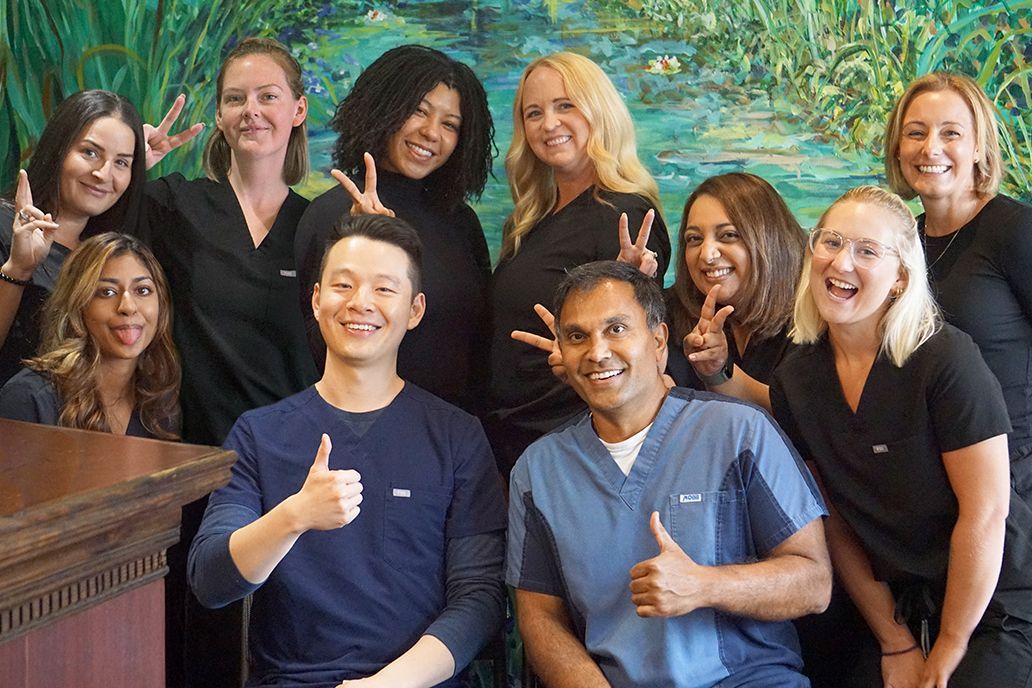 The dental team at 