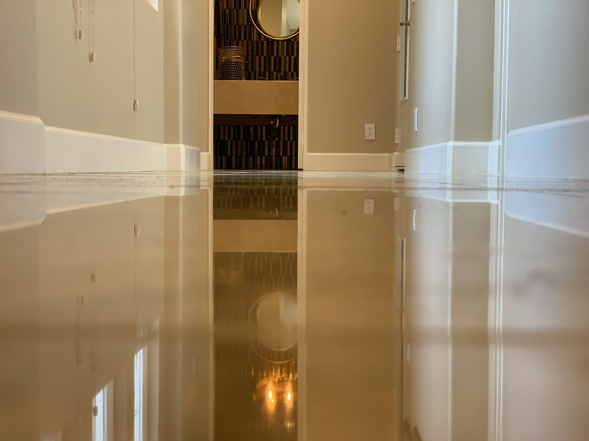 Travertine in residence