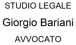 STUDIO LEGALE BARIANI AVVOCATO GIORGIO - LOGO