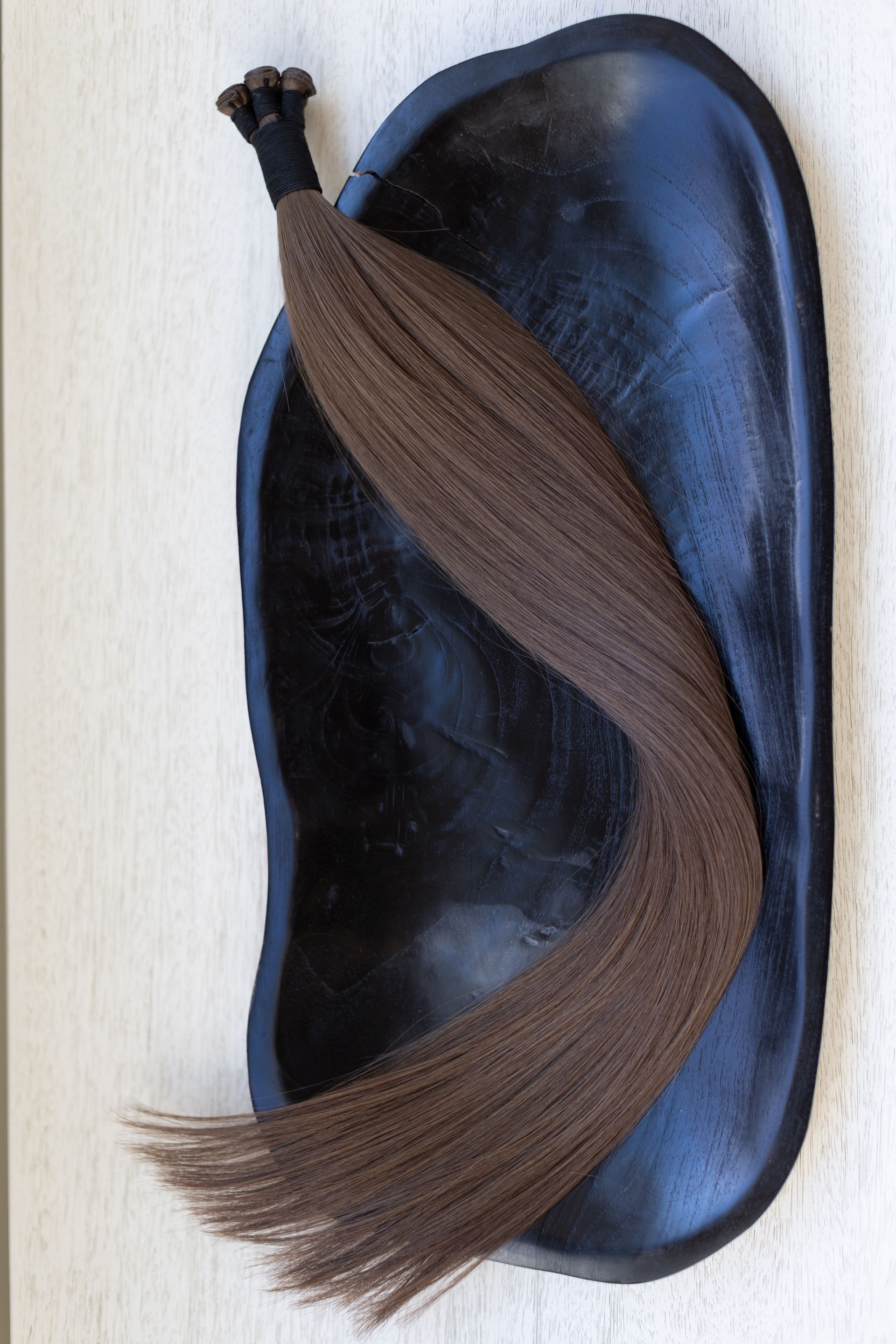 Anika Human Hair Weft – Level 6 Natural Neutral Human Hair Weft