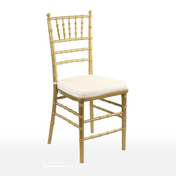 Gold Chivari Chair with Pad