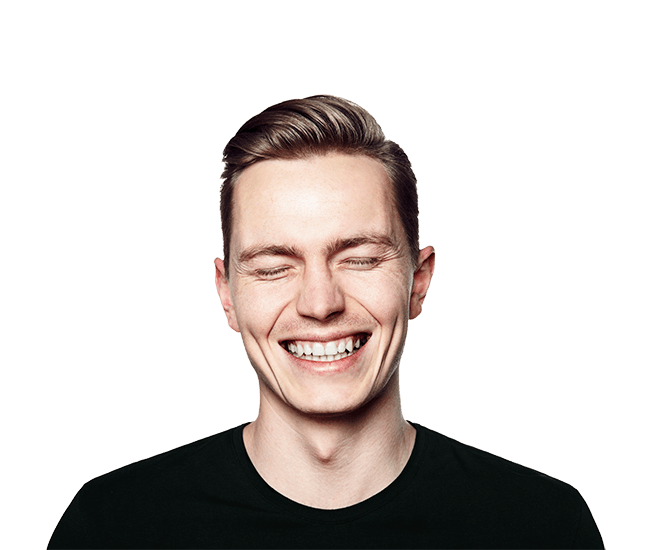 Smiling Man — Elkton, MD — Rodek Dental Arts