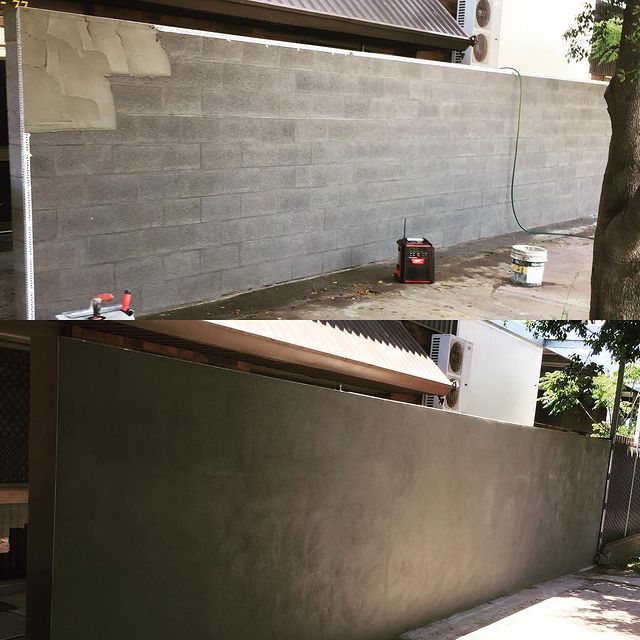 Plastering Construction — Newcastle NSW — T.K Cement Render
