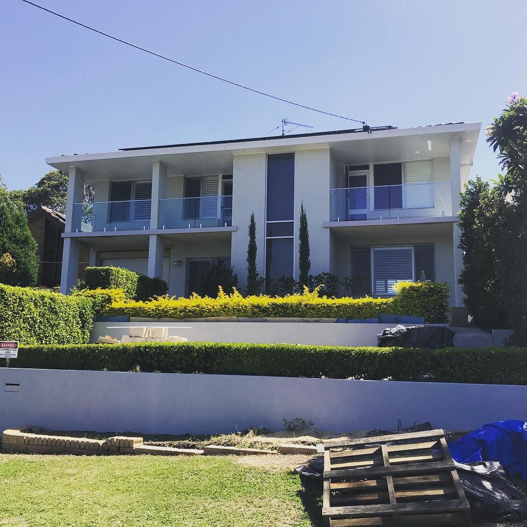 Home Exterior Rendering — Newcastle NSW — T.K Cement Render