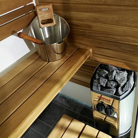 Harvia electric compact sauna heater