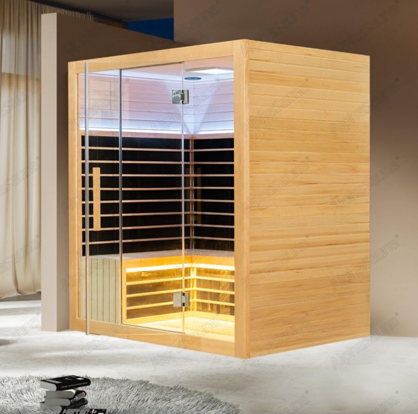 Cedar Wooden indoor infrared sauna