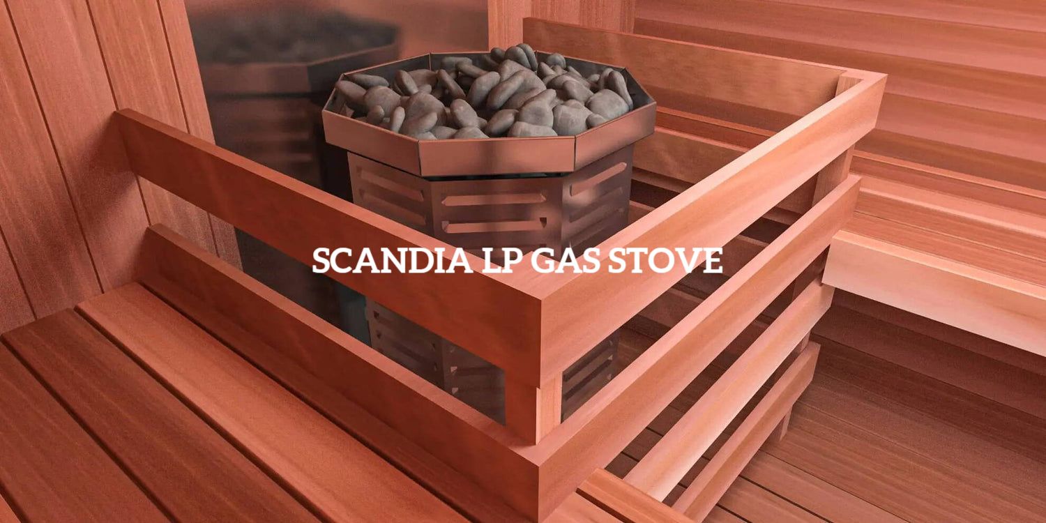 Scandia gas sauna stove