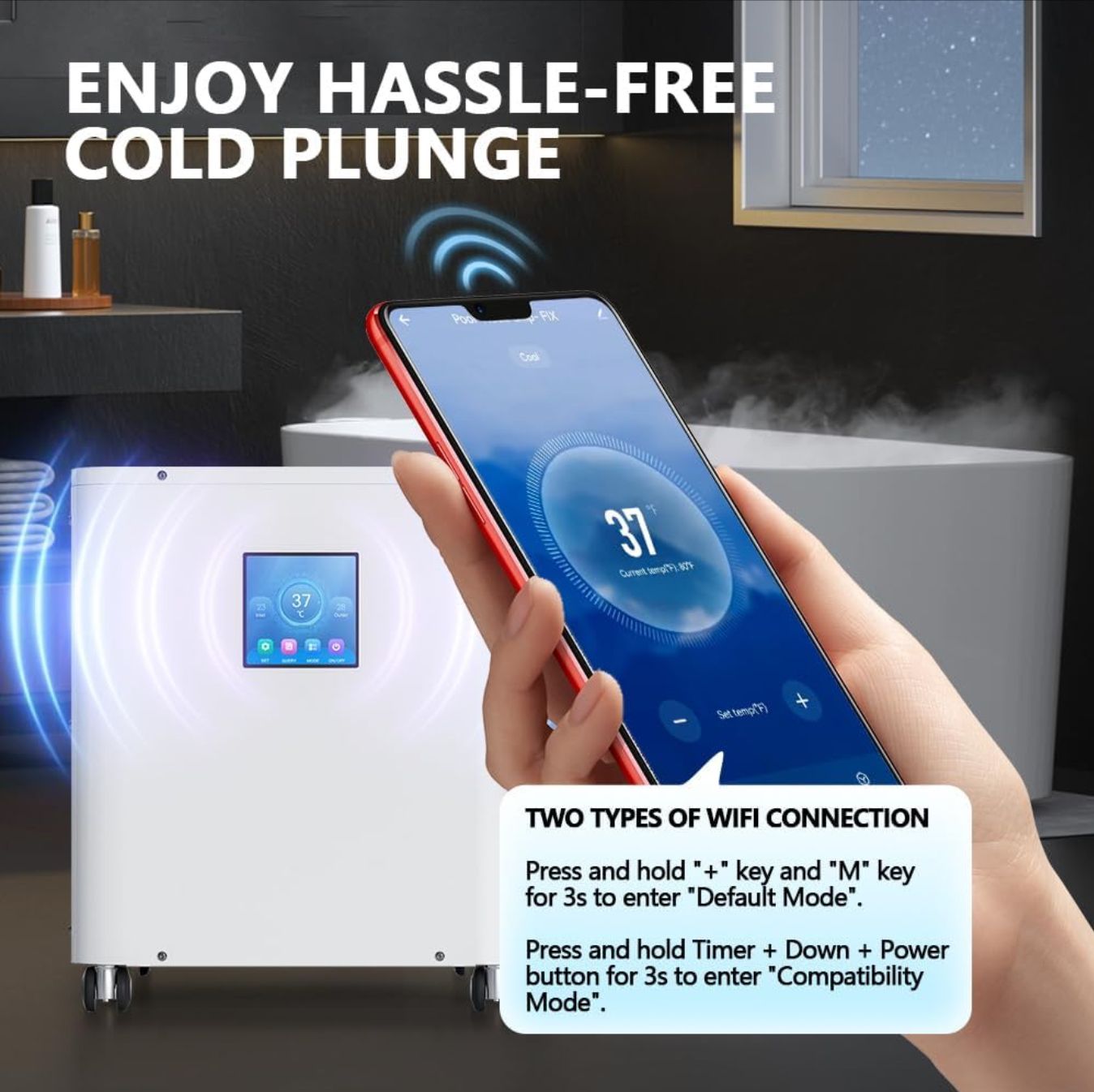 Galaxy Ice™ 1HP Cold / Hot Plunge Chiller