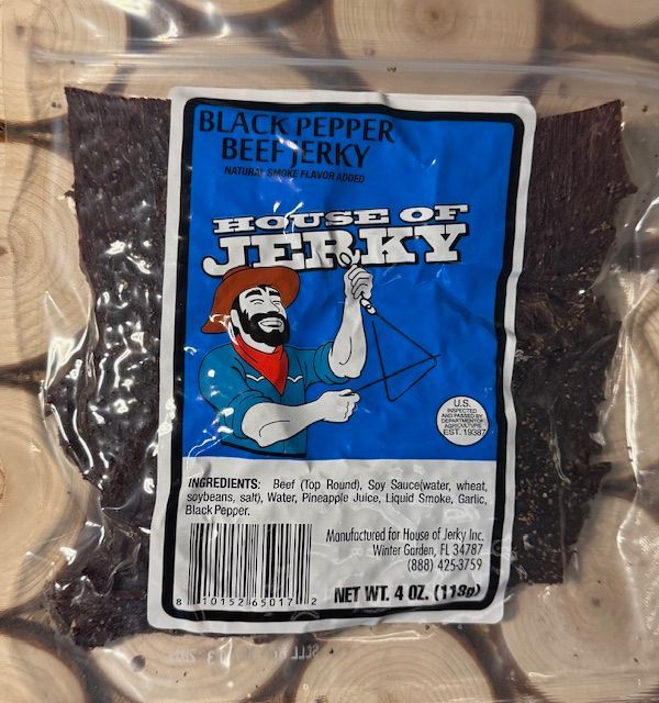Black Pepper Beef Jerky