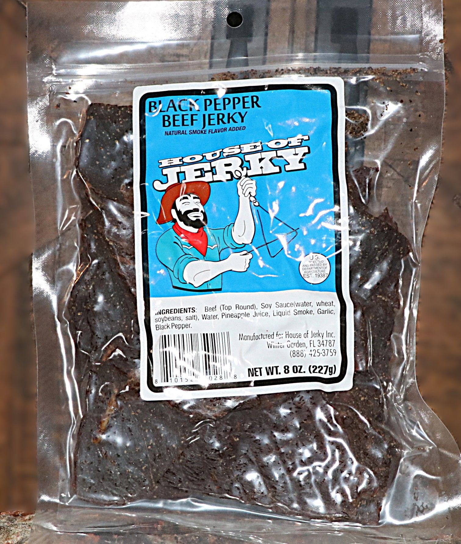 Black Pepper Beef Jerky