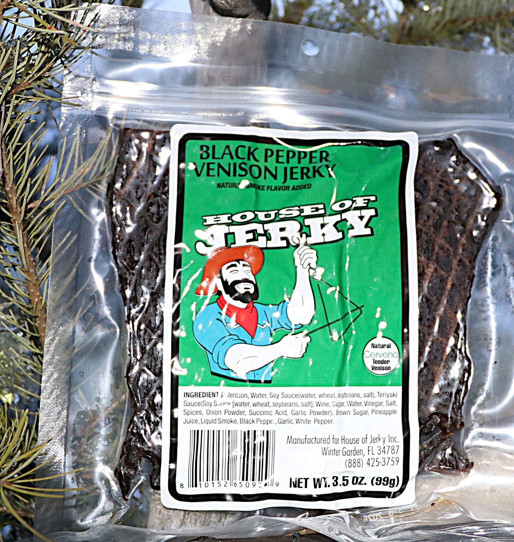 Venison - Black Pepper Jerky