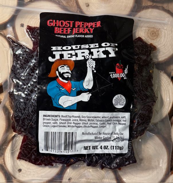 Ghost Pepper Beef Jerky