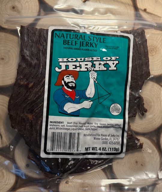 Natural-Style Beef Jerky