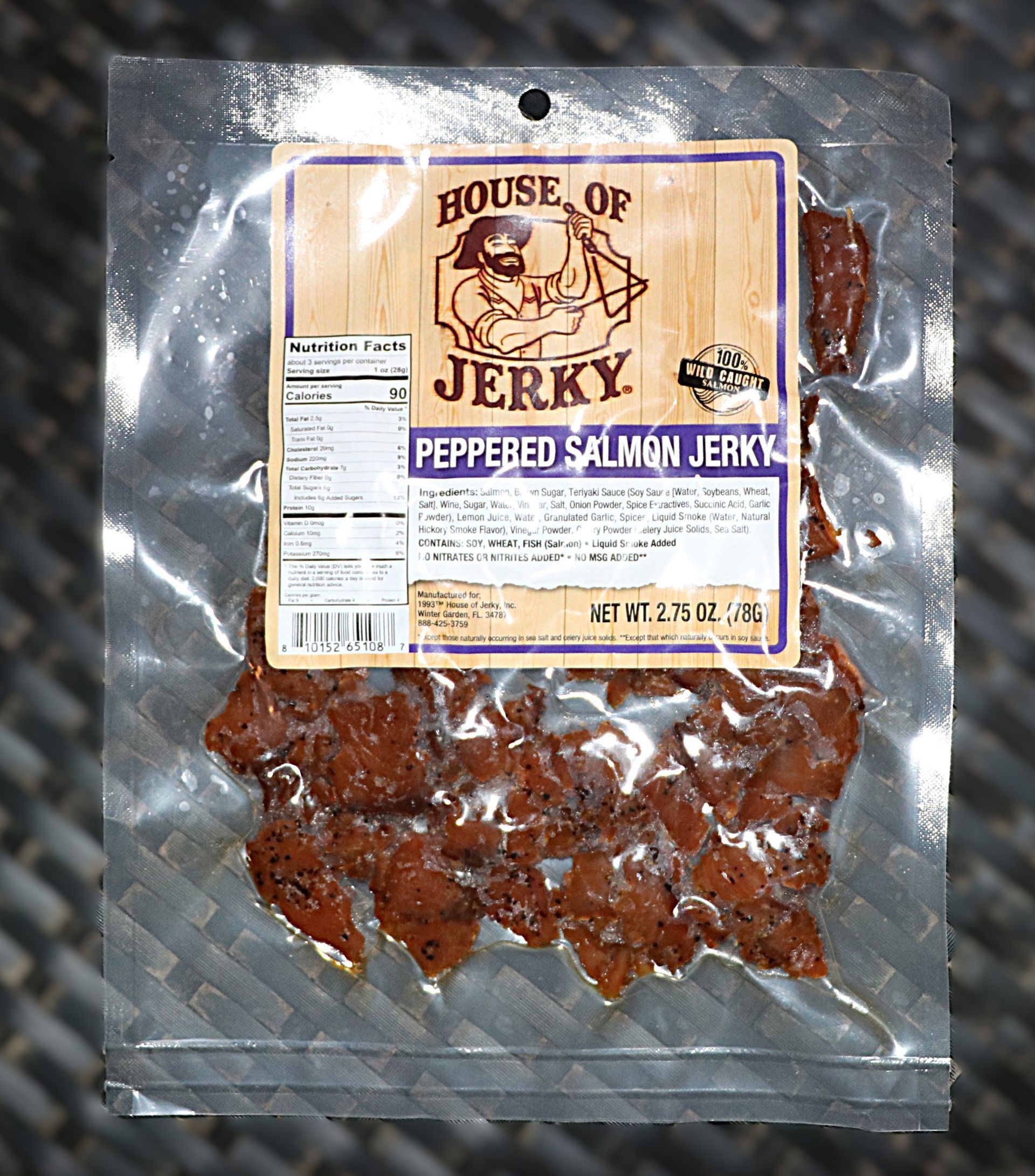Salmon - Peppered Jerky