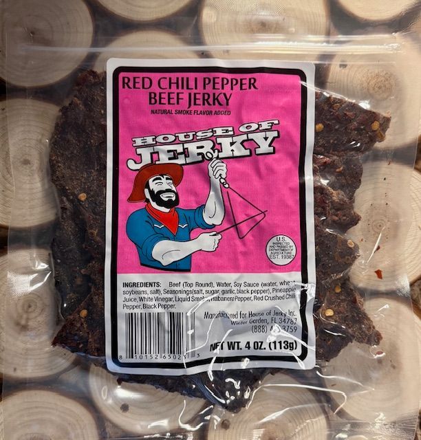 Red Chili Pepper Beef Jerky