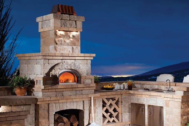 Outdoor Kitchens Pizza Ovens, Pizza Oven Outdoor Kitchen Kit