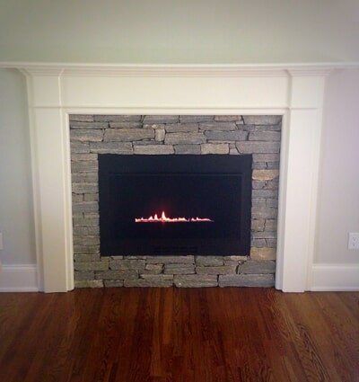 Customized Fire Place — Fire Place with Brick Style in Poughkeepsie, NY