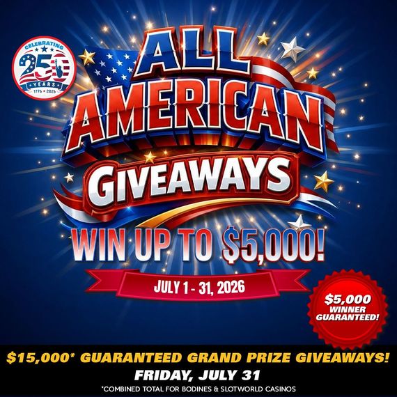 Monthly Casino Calendar