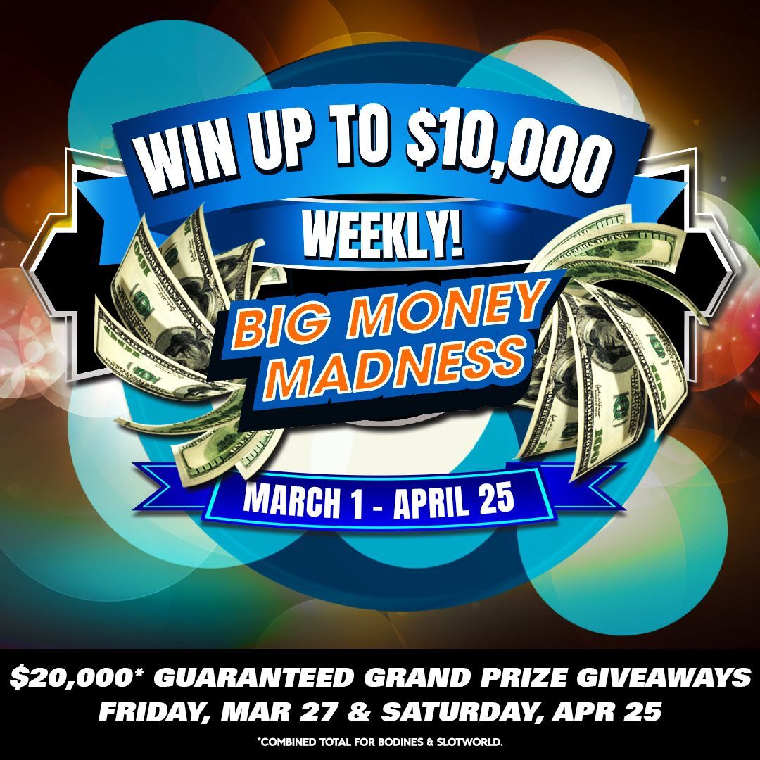 Monthly Casino Calendar