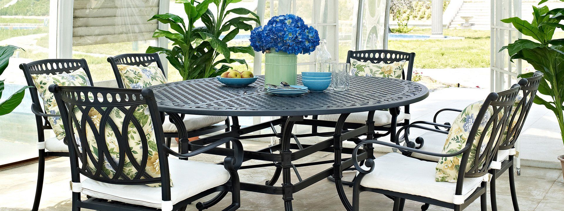 Cast Iron Patio Furniture Sets Harrow's Serving Long Island & Paramus, NJ