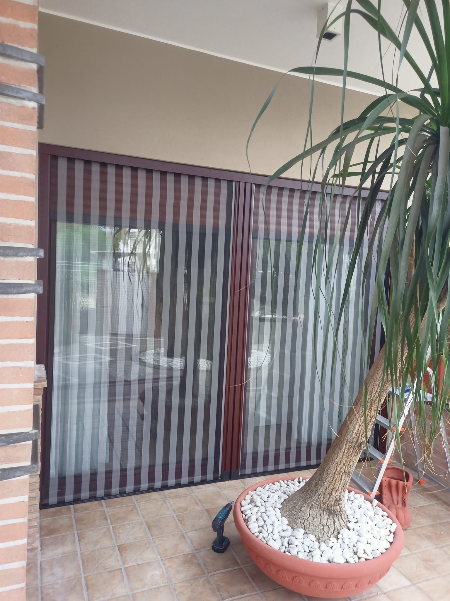 zanzariera plissettata