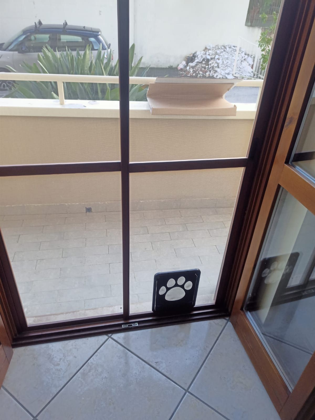 zanzariere con porta per animali domestici