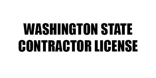Washington State Contractor License