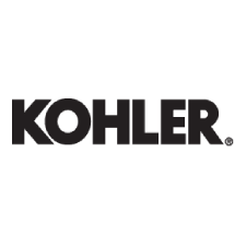 The kohler logo is black and white on a white background.