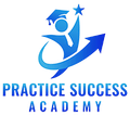 Blue logo: stylized person reaching for a star with an upward arrow;