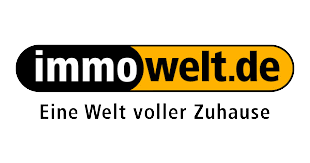 Ein schwarz-gelbes Logo für immowelt.de