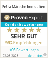 Kundenbewertungen zu Petra Märsche Immobilien auf ProvenExpert ansehen