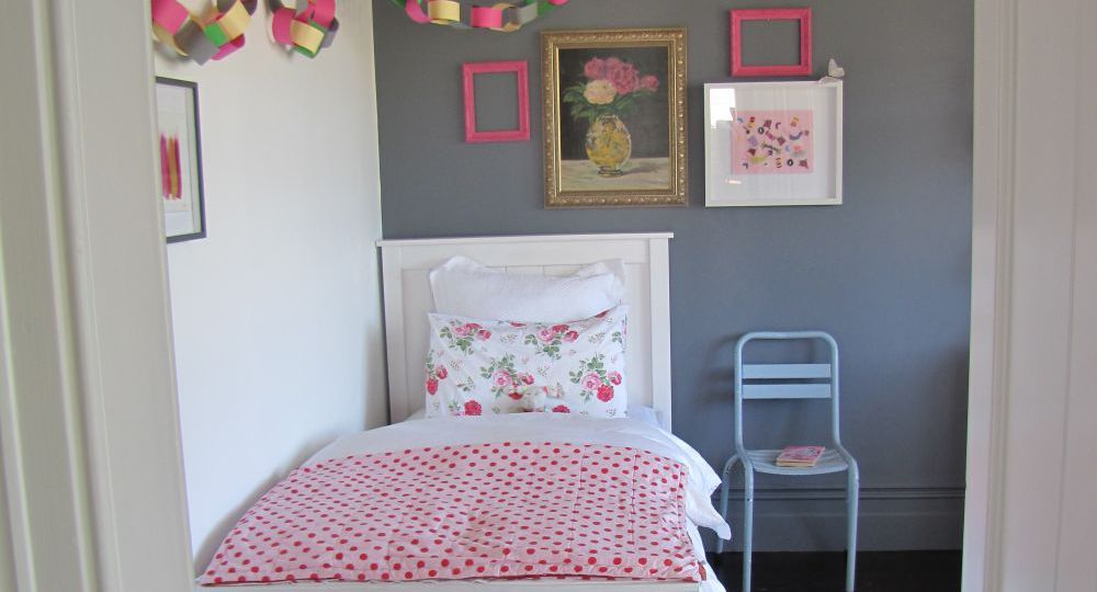 A bedroom in Wellington with a fresh paint job