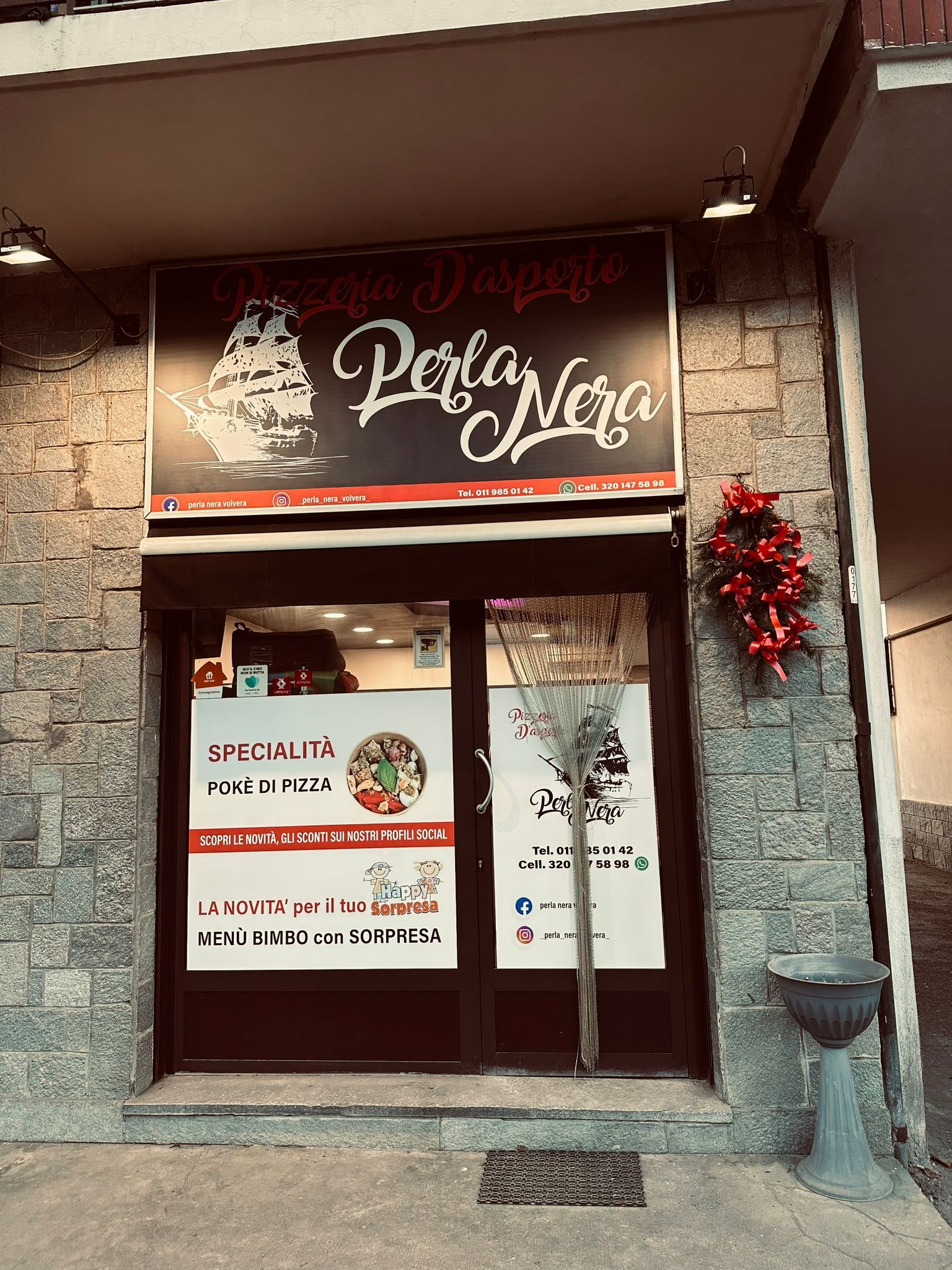 ingresso pizzeria