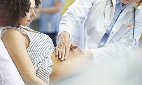 Pregnant Woman Having Obstetrical Care — Arlington, TX — Omega Ob-Gyn Associates
