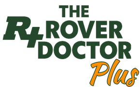 A green logo for the rover doctor plus
