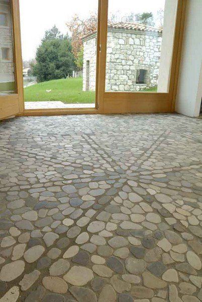 natural stone interior flooring